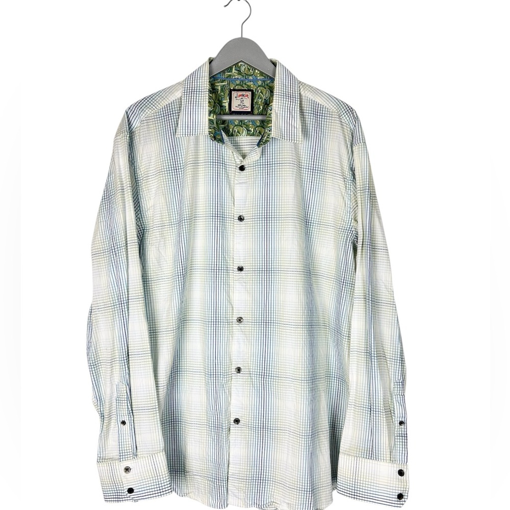 J. Garcia Shirt Mens XL Long Sleeve Flip Cuff‎ Button Up Jerry Grateful Dead